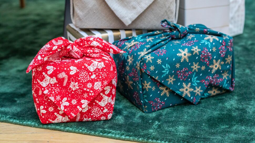 Tuto furoshiki : le papier cadeau écolo pour Noël