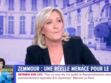 Marine Le Pen se moque d’Éric Zemmour après son interview avec Gilles Bouleau