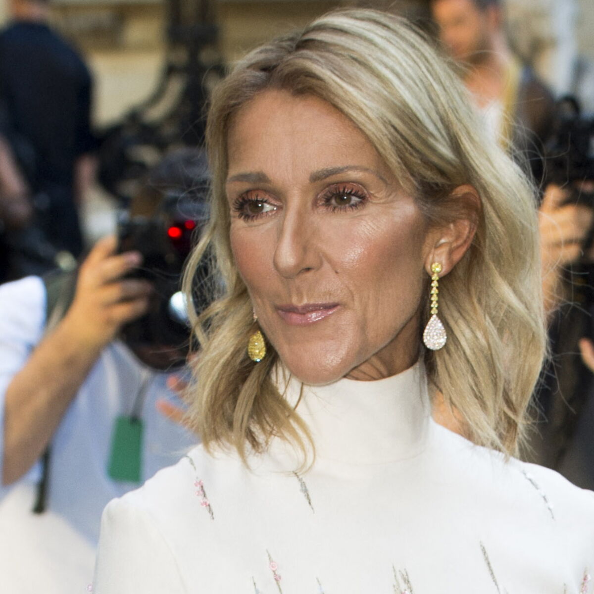 Céline dion discount cheveux blancs