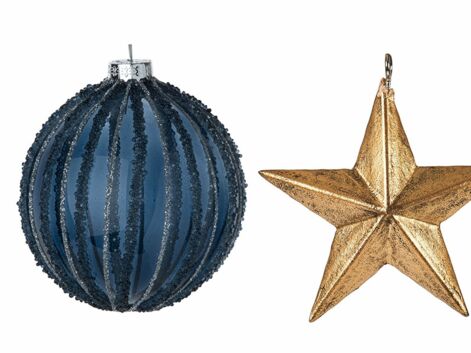 Sapin : notre sélection de décorations bleues ou rouges pour Noël