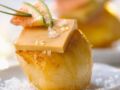 Bouchées de saint-jacques au foie gras