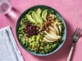 Salade californienne quinoa, chou kale & avocat 