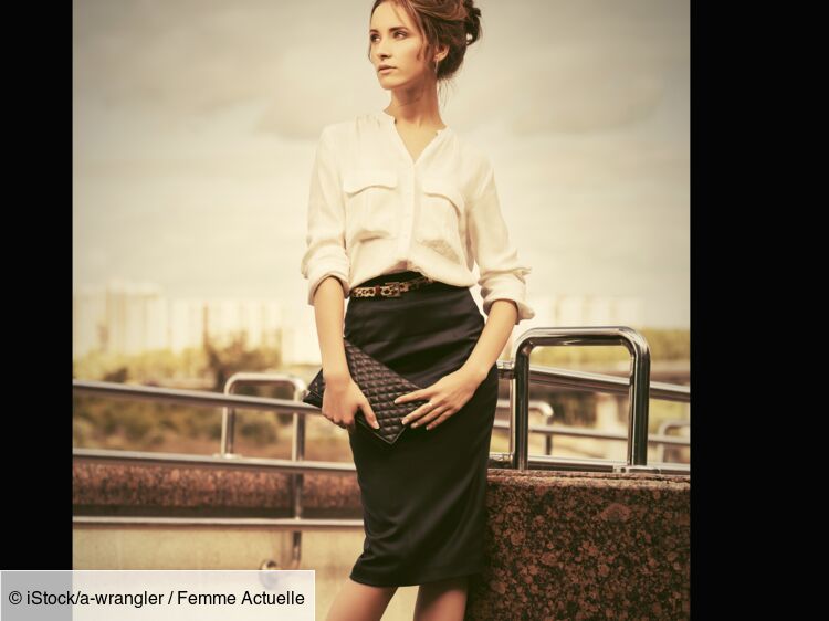 Comment bien porter la jupe taille haute Femme Actuelle Le MAG