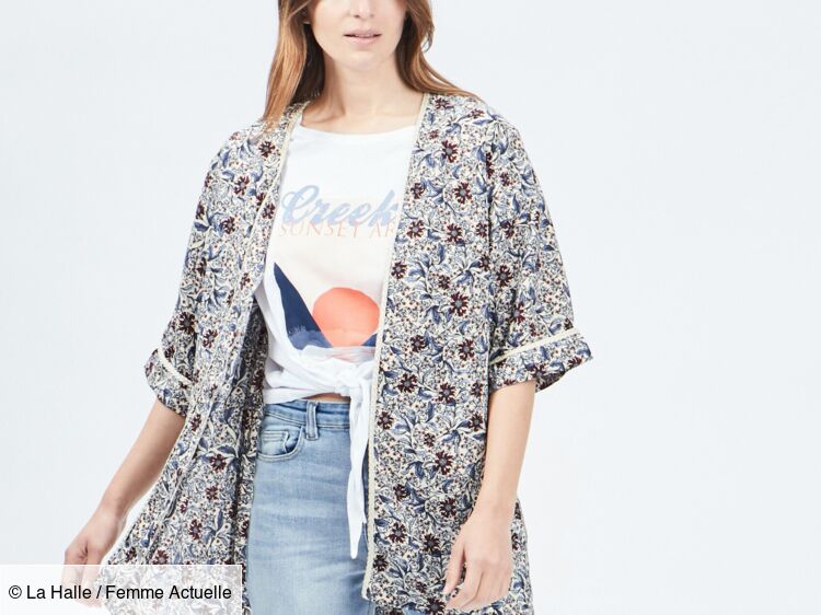 Comment bien porter la veste kimono Femme Actuelle Le MAG