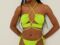 Maillot "cut out" : flashy