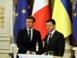 Emmanuel Macron en Ukraine : cette photo avec Volodymyr Zelensky qui fait jaser