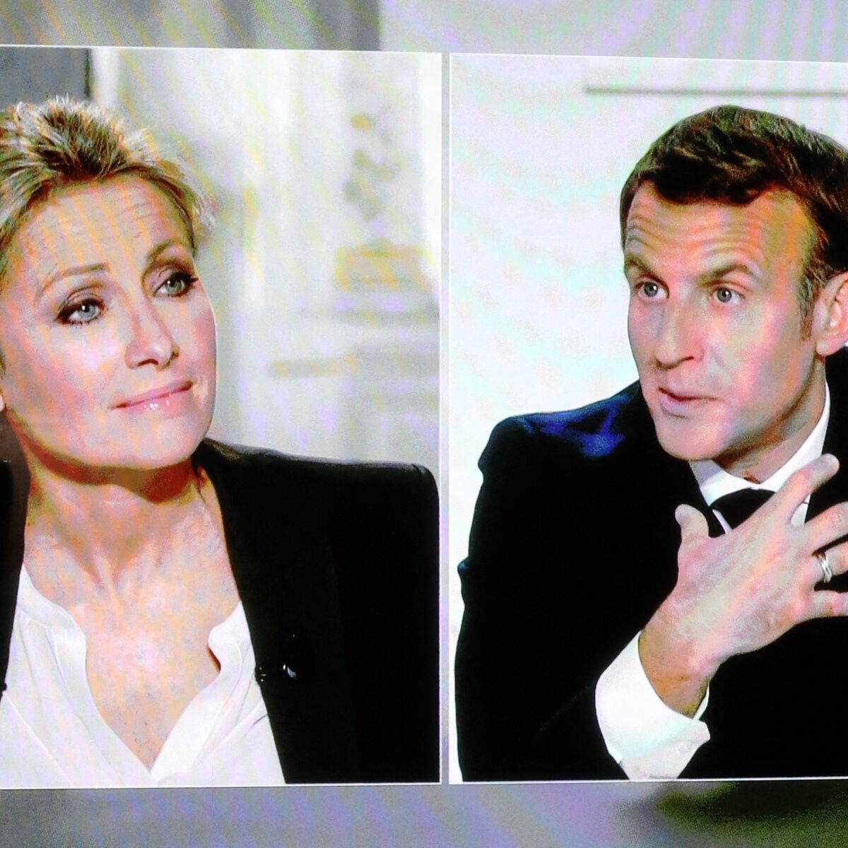 Emmanuel Macron : la raison de sa mésentente avec Anne-Sophie Lapix enfin  révélée : Femme Actuelle Le MAG