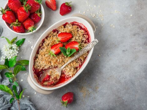 Crumble aux fraises : nos meilleures recettes