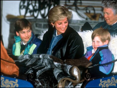 Lady Diana : les plus belles photos avec ses enfants Harry et William 
