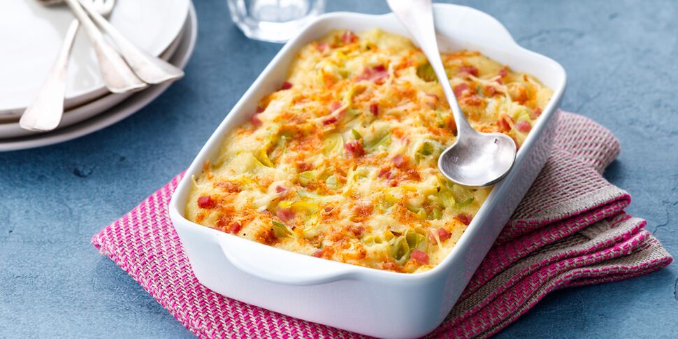 Gratin De Poireaux Au Jambon Facile Et Rapide : Découvrez Les Recettes ...