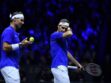Roger Federer et son rival Rafael Nadal en larmes après le tout dernier match du joueur suisse