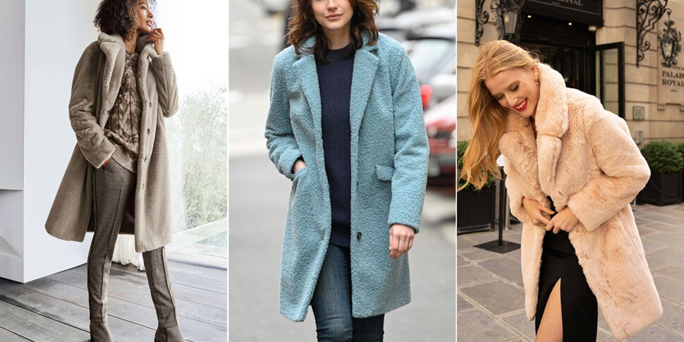 Manteau En Fausse Fourrure Alice Et Olivia - Ancienne Collection Mais Jamais Porté - Style Overcoat - Multicolore
