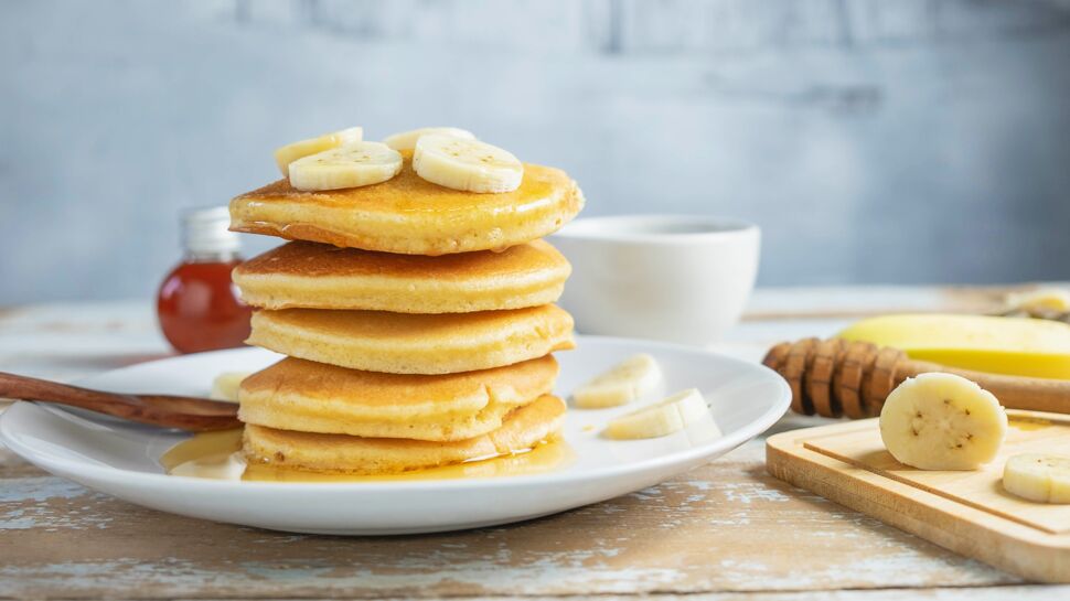 Pancake banane sans sucre ni matière grasse