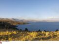 ... avec la découverte du lac Titicaca, situé à 3636 mètres d'altitude, faisant de lui la plus haute surface navigable du monde...
