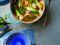 Soupe aux nouilles chinoises, poulet et pak choï