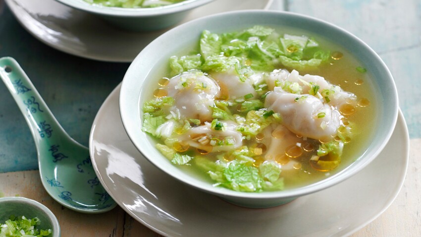 Soupe Chinoise Aux Raviolis Wonton Facile Et Rapide D Couvrez Les Recettes De Cuisine De Femme