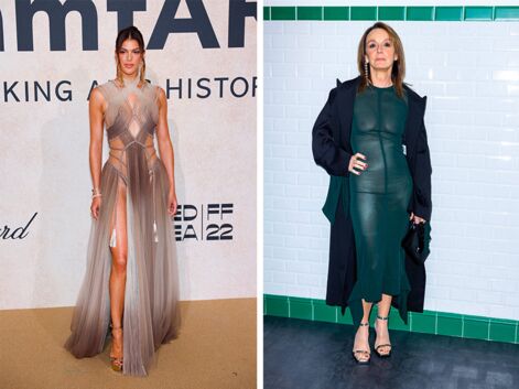 Eva Longoria, Salma Hayek, Catherine Deneuve : voici comment les stars ont adopté la robe transparente