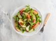 Salade pomme-citron-concombre : la recette fraîche et vitaminée de Julie Andrieu