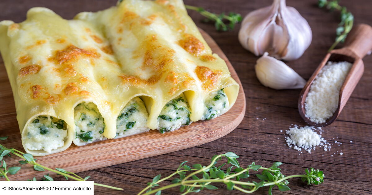 Cannelloni Ricotta Pinard Cyril Lignac