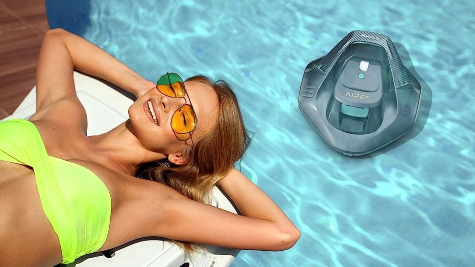 Nettoyez votre piscine simplement grâce à ce robot de piscine qui bénéficie d'une promotion exclusive chez Amazon