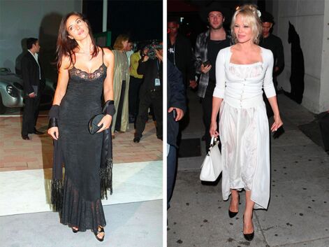Angèle, Sophie Davant, Pamela Anderson : les plus beaux looks de stars en robe nuisette