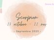 Septembre 2023 : horoscope du mois pour le signe du Scorpion