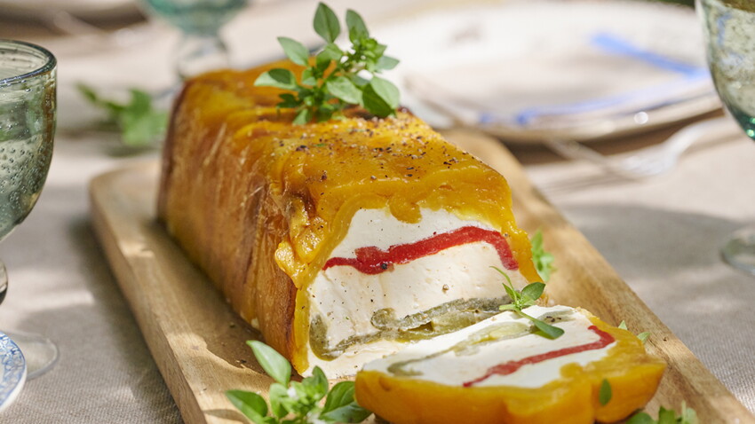 Terrine de fromage aux 3 poivrons facile et rapide : découvrez les