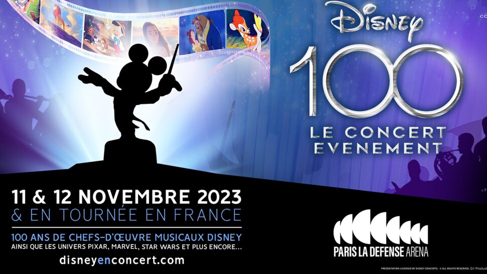 Tentez de remporter vos places pour le concert des 100 ans de Disney ! 