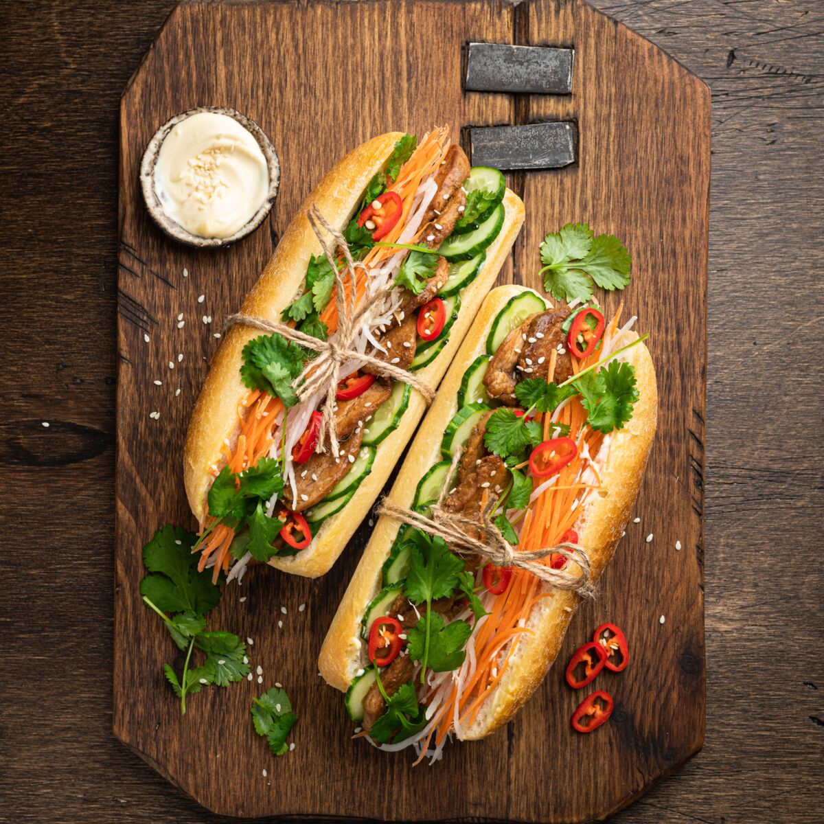 Idée sandwich originale : et si vous testiez le banh-mi coréen ? La recette  facile : Femme Actuelle Le MAG