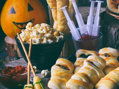 25 recettes originales pour un buffet salé d'Halloween