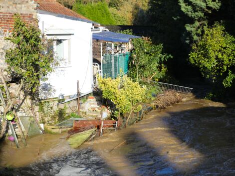 Découvrez les images impressionnantes des inondations dans le Nord de la France 