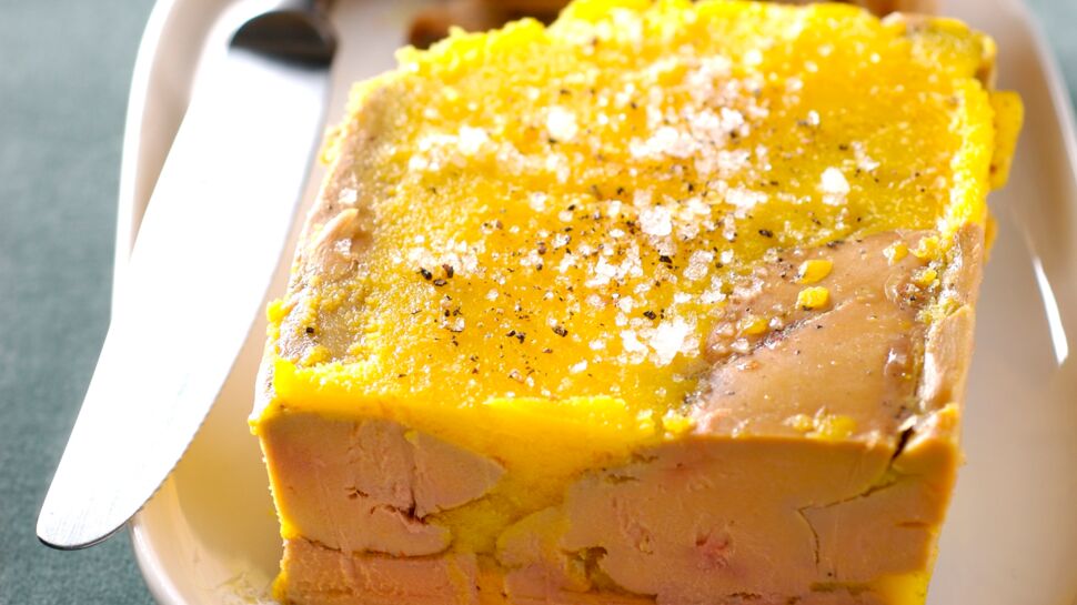 Terrine de foie gras de canard à la vapeur