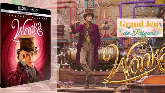 Gagnez l'un des 30 Steelbook 4K du film Wonka !