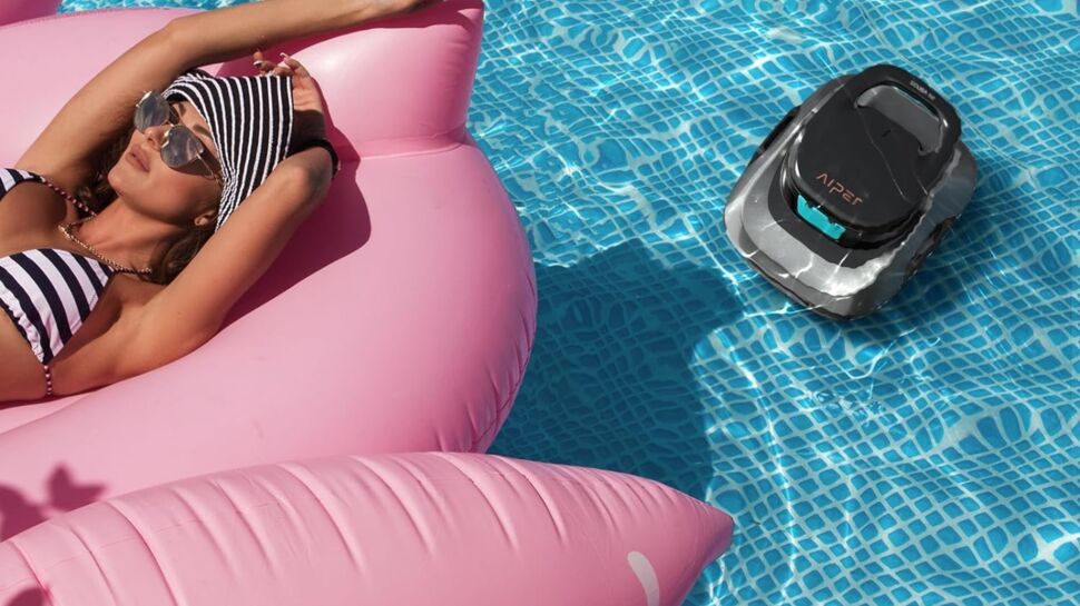 Ce robot de piscine très pratique pour l'entretien et en promotion exclusive chez Amazon a récolté la note de 5/5
