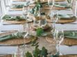 Décoration de mariage : nos idées de déco de table et de salle avec de l’eucalyptus 