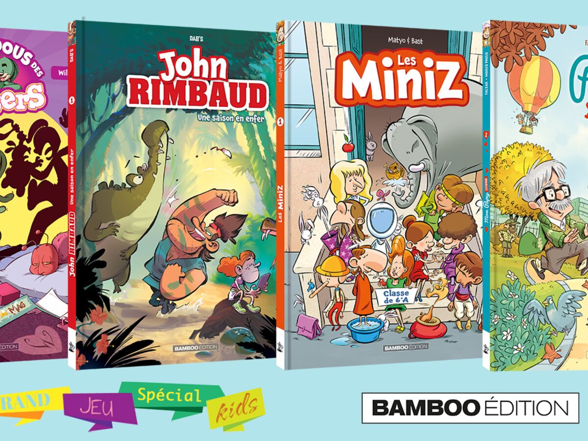 Gagnez 4 titres spécial Kids avec Bamboo Edition