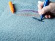 Comment enlever une tache de feutre sur une moquette, un canapé ou un tapis ? 