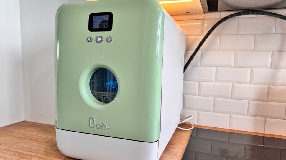 Test Bob le lave-vaisselle éco-compact : un appareil idéal pour les petits espaces