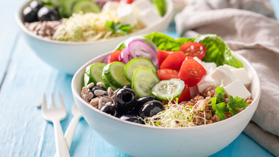 Eiwitrijke Salade met Kipschnitzel (31g Eiwit) - Snelle Maaltijd