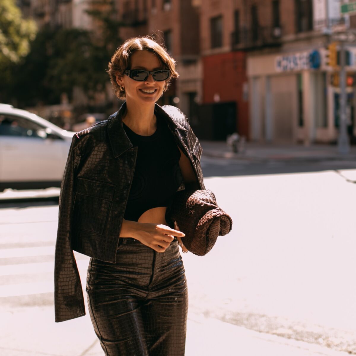 Cet ensemble a l esprit vintage H M dans la couleur la plus tendance de l automne fait fureur sur les reseaux sociaux Femme Actuelle Le MAG
