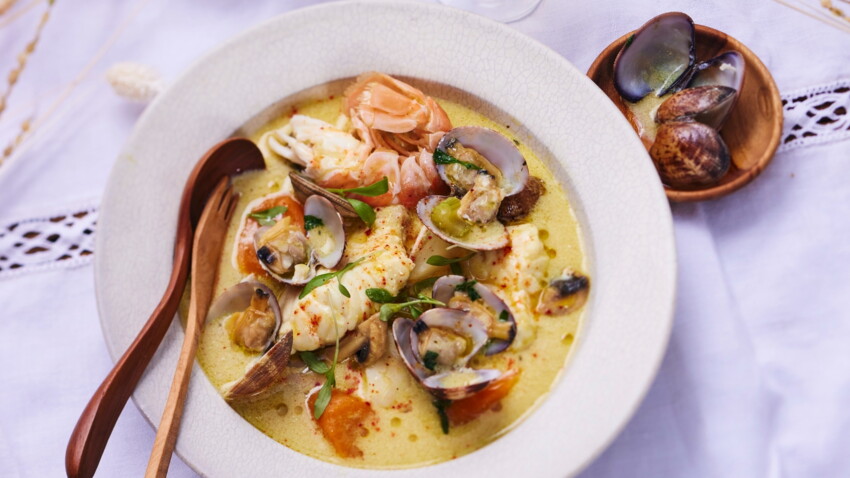 Blanquette de lotte et fruits de mer facile : découvrez les recettes de