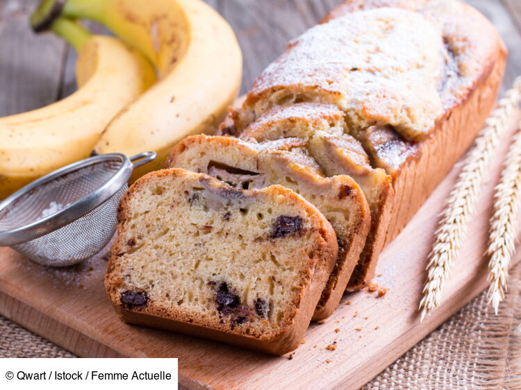 Cake à la banane et pépites de chocolat facile et rapide : découvrez