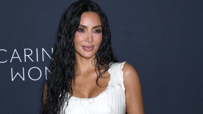 Kim Kardashian méconnaissable : elle pose avec une coupe garçonne ..., حجم الصورة 410x230
