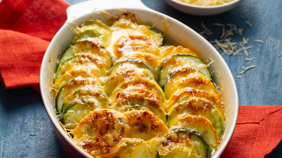 Gratin Courgettes Sans Oeuf