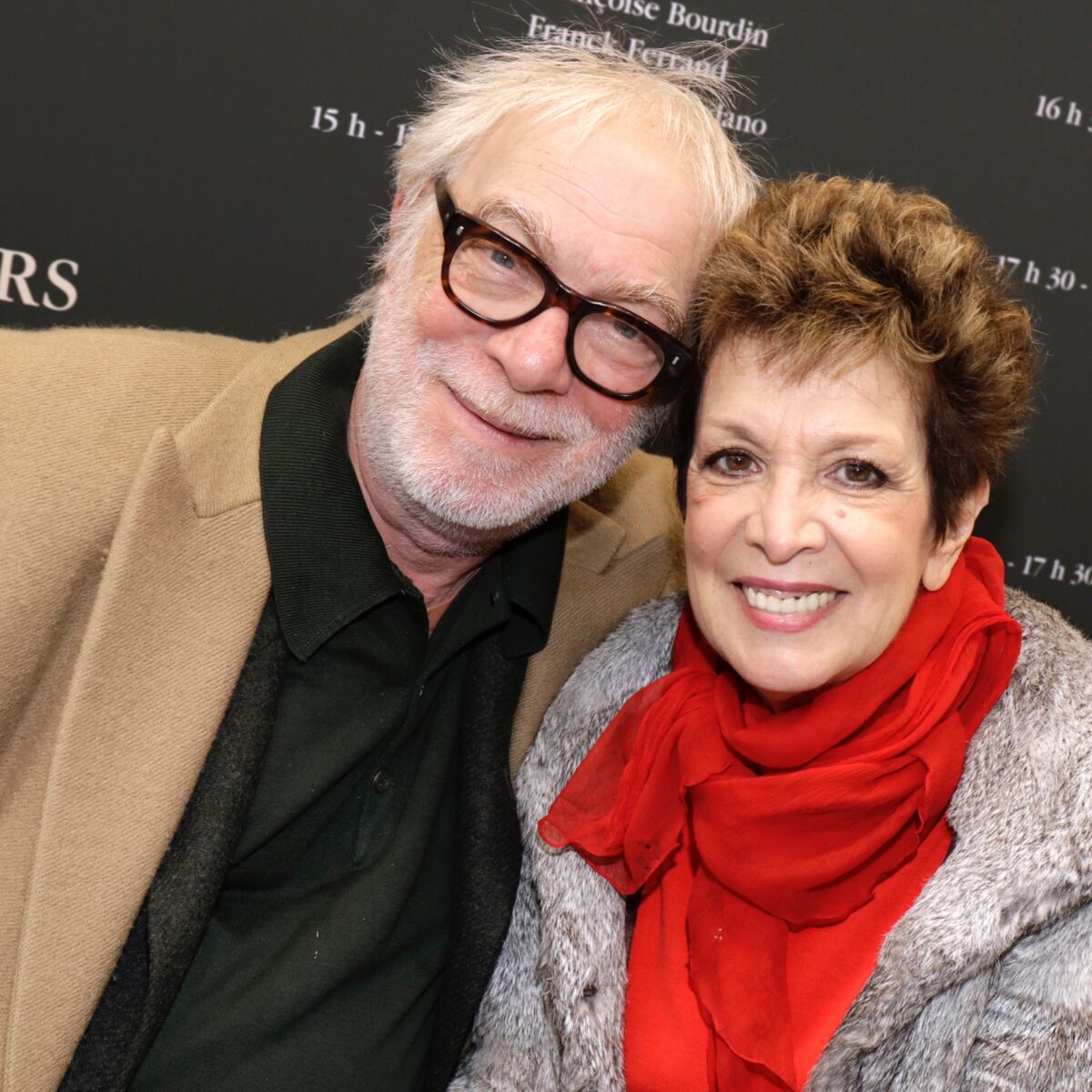 Catherine Laborde et son mari
