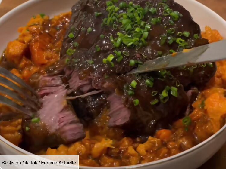 Joue de bœuf braisé façon carbonade flamande : la recette qui garantit une viande ultra fondante