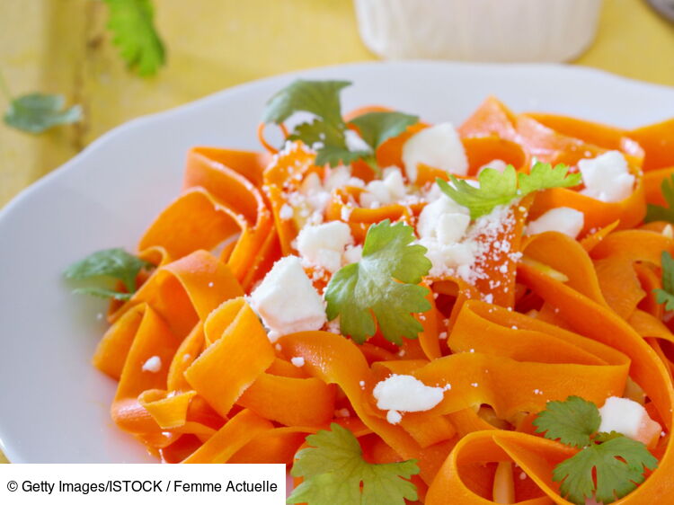 Tagliatelle De Carotte ã  La Poãªle