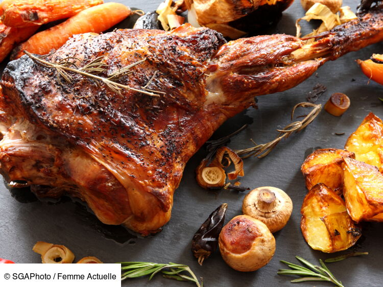 Gigot d'agneau au four cuisson lente facile : découvrez les recettes de
