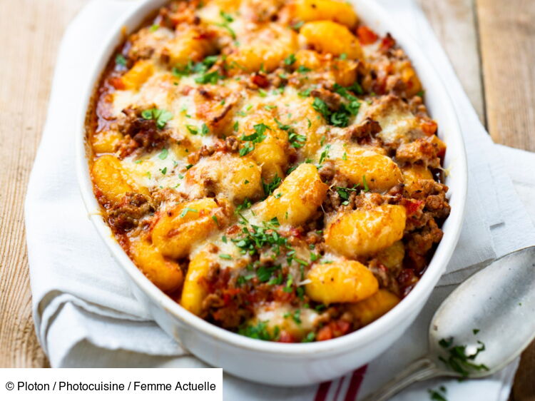 Gratin de gnocchis à la bolognaise facile : découvrez les recettes de