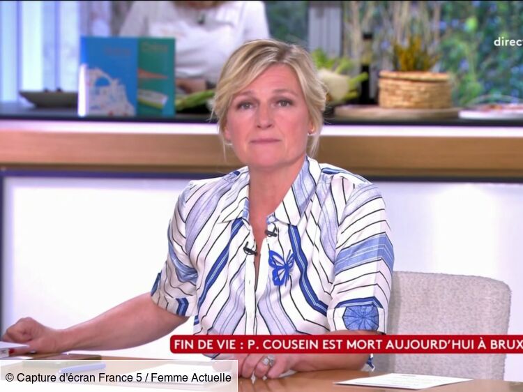 "Il y a des promesses qui sont plus douloureuses" : pourquoi l'équipe de C à vous portait-elle un papillon bleu ce jeudi ?